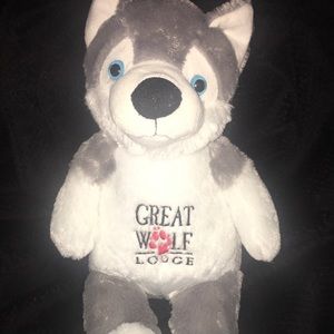 COPY - Great Wolf Lodge Plush Husky 15 inches tall
